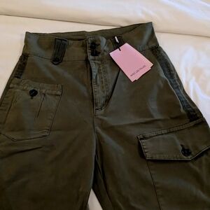 Avec les filles cargo high waisted pants